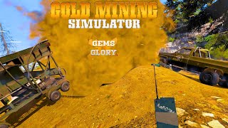 DIAMOND CREEK AWAITS! #1 GEMS AND GLORY DLC  - Gold Mining Simulator