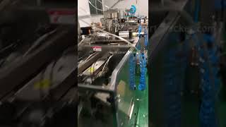 Automatic horizontal type premade irregular shape bag granule cup dosing filling sealing packing mac