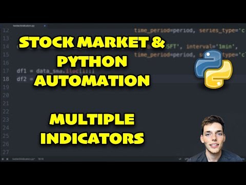 Plotting Multiple Stock Market Indicators on One Graph - Five Minute Python Scripts