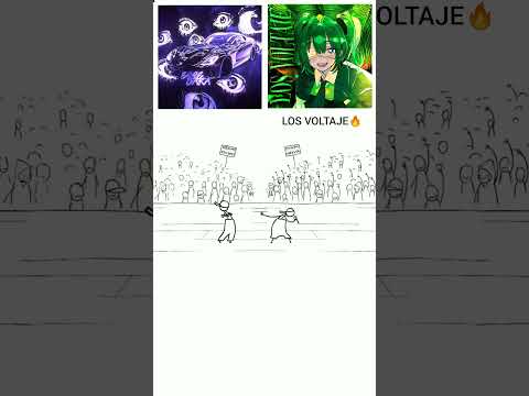 ESSE CARA 😈 vs LOS VOLTAJE 🔥| Which song do you like the most? | Comment your opinion 🎧🔥#phon#edit