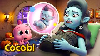 A Baby Vampire is Born!😱 + More Fun Songs for Kids | Cocobi