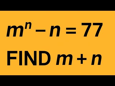 🔥 Math Olympiad Challenge | Find m + n