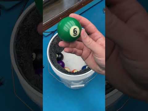 $75 DIY Billiards Ball Polishing Machine #shorts #pool