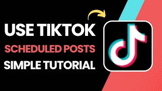 How To Use TikTok Scheduled Posts !