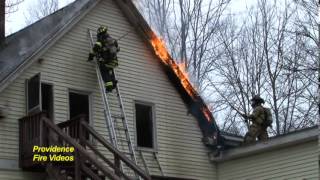 3 alarms needed to bring house fire under control in Milford, Ma