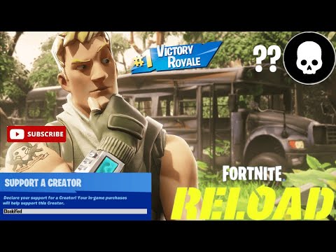 Fortnite Reload | High Kill Win Gameplay | Controller Player | Creator Code: Cloakified (1080p Open)