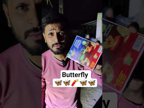 Butterfly 🦋 blast 💥🔥🧨 | diwali #diwali #pataka #patake #experiment