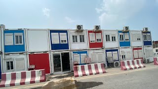 BESIX SITE office container project
