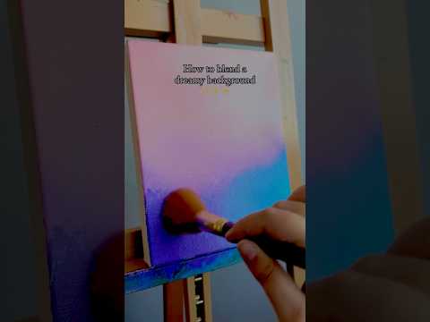 How to Blend Colors ? #acrylicpainting #acrylicpaint #painting #artwork #tutorial #learnwithme #wmk