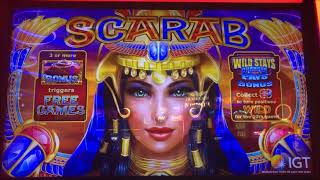 ★BRILLIANT WIN !☆50 FRIDAY 42☆Fun Real Slot Live Play★Golden Dragon 金龍/Scarab/W4 Buffalo Gold Slot 栗