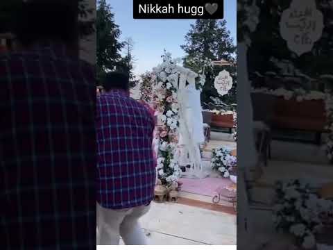 Iqreeb's nikAh hug 🙈❤️ #sistrology #tiktok #ytshorts #vlog #newvlog @sistrology