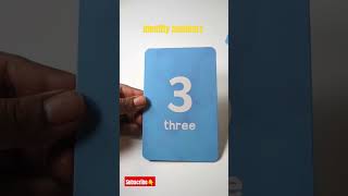 Identity Numbers| 1-4| Educational video for kids