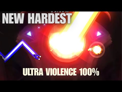 ULTRA VIOLENCE 100% | NEW HARDEST BY XENDERGAME (4295 ATTEMPTS)