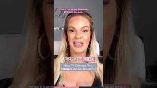 How To Change Your Mindset When Doubting #mindset #reprogramyourmind #selfconcept #lawofassumption