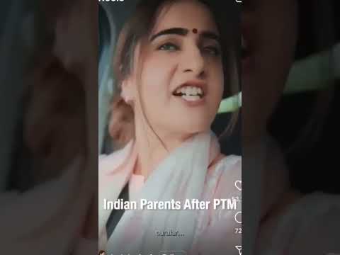 Indian parents after PTM