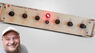 Honeywell Galvanometer amplifier 6 channels 1963 germanium transistors