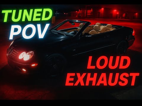 Tuned CLK 500 Night POV Short!