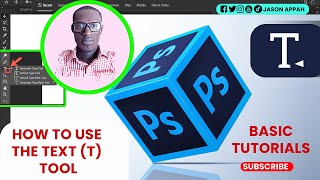 How to use the text tool in photoshop II Beginner tutorials II basic level 2023