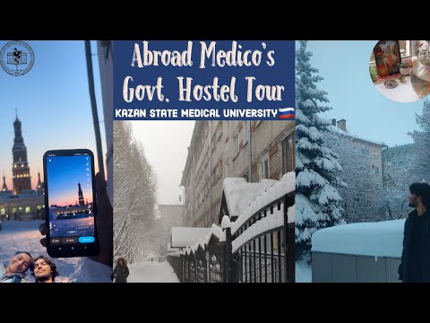 GOVERNMENT HOSTEL TOUR| KAZAN STATE MEDICAL UNIVERSITY| Life as an Abroad Medico 🇷🇺🤝🏻🩺