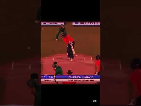 WICKET ON HIS FIRST BALL ☠️🔥 #phonk #phonkmusic #edit #aamiryamin #cricket #pct #pakistanvsengland