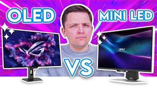 OLED vs Mini LED Gaming Monitors in 2026 👀 [Which Should You Buy?!]