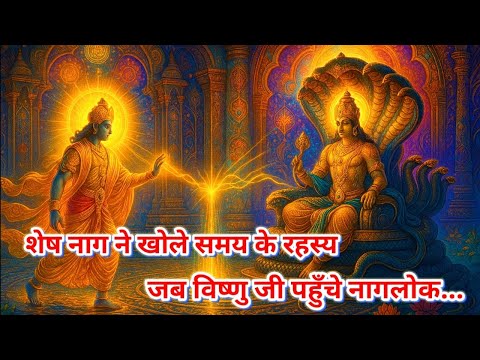 जब स्वयं भगवान विष्णु को जाना पड़ा नागलोक | क्या है अनंत तत्व जिससे हिल गया ब्रह्मांड | Hindi kahani