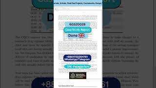 Student Work (Report) | 6G5Z0028 Software Development Processes Case Study | MMU UK