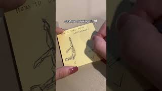 Tip for gesture drawing practice with a reference! #shorts