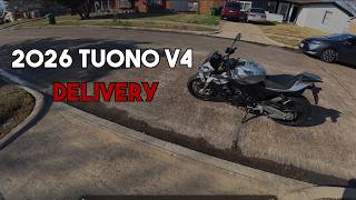 Delivering a 2026 Aprilia Tuono V4 + Planning the FIRST 1LT GVNG Bike Night