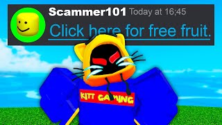 I Exposed SCAMMERS In Blox Fruits!
