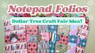 So Many Notepad Folios!  ✨TUTORIAL✨ Use up an entire paper pad!