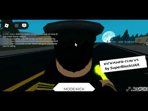 Roblox Classic Script Showcase -- Kickisher V3