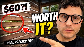 DIY Privacy Shutters For Your DECK