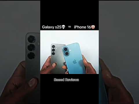 Samsung Galaxy S25 vs iPhone 16 – Specs, Features & Performance Compared! #smartphone
