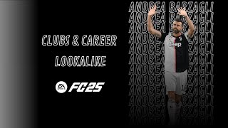 Andrea Barzagli Lookalike - EA FC 25 - TUTORIAL Face Creation