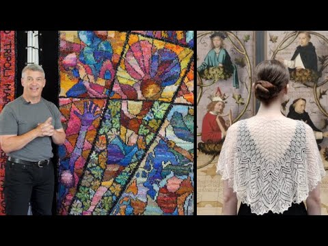 Knitted Stained Glass Windows - Kirk Dunn - Ep. 136 - Fruity Knitting