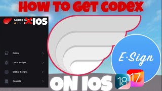 How To Get Codex Roblox Executor On iOS! | No Blacklist,No revokes,No computer!