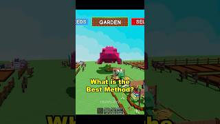 What is the Best Method? | Grow a Garden #shorts #roblox #growagarden