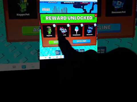 Secret Way to Get Candy Blossom & Raccoon in Grow a Garden! #growagarden #shorts