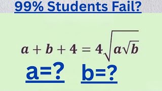 Only 1% Solve this Viral Math Olympiad | Can You Solve This One?