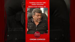 #shorts Parthiban Interview with Sudhir Srinivasan | Iravin Nizhal | ARR | Not Just an Interview
