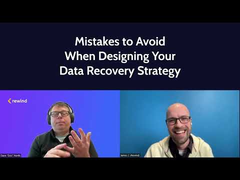 Mistakes to Avoid When Designing Your Data Recovery Strategy