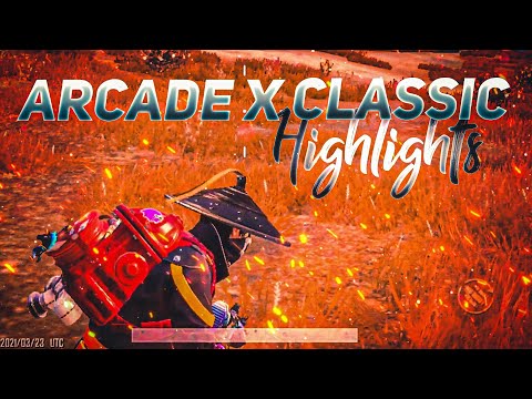 ARCADE X CLASSIC HIGHLIGHTS PUBG MONTAGE/🇮🇳PUBG MOBILE INDIA🇮🇳/