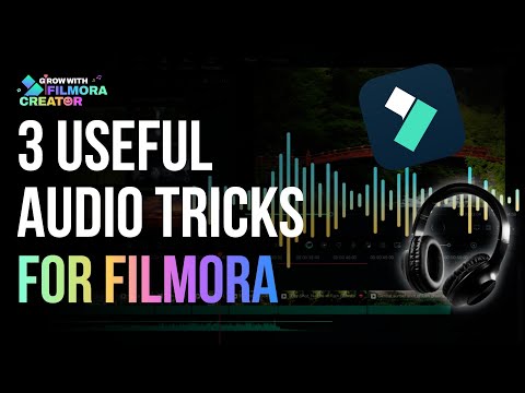 3 Useful Audio Features You Need To Know About || Filmora13