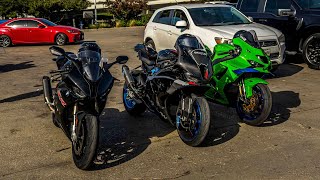 26 KAWASAKI ZX10R VS BMW S1000RR 🔥👀