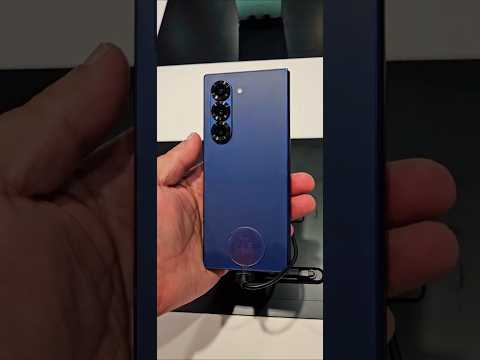 🔥 WOW new Samsung Z Fold 6 Navy Blue!
