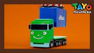 Container truck Big l What does container truck do? l Tayo Job Adventure S2 l Tayo the Little Bus