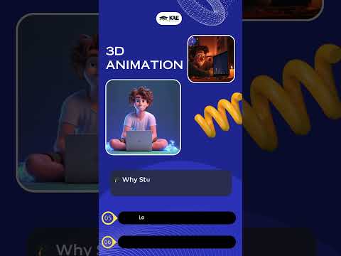 3D Animation online Live classes