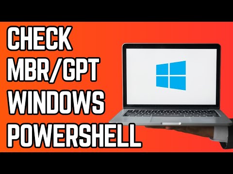 How to Check MBR or GPT from PowerShell (2024)