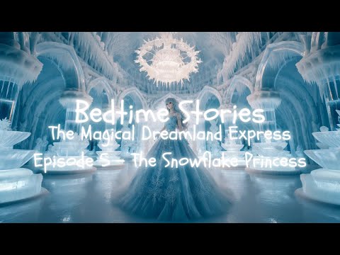 Bedtime Audio Stories | The Magical Dreamland Express - Snowflake Princess | Best Kids Sleep Stories